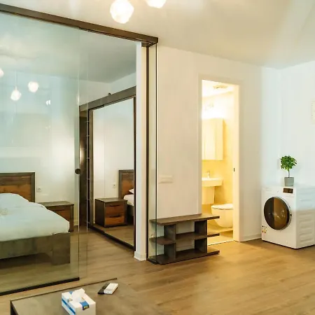 Cloudview - Aviatiei, Private Underground Parking Apartamento Bucarest