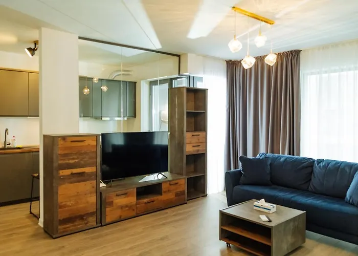 Cloudview - Aviatiei, Private Underground Parking Apartament