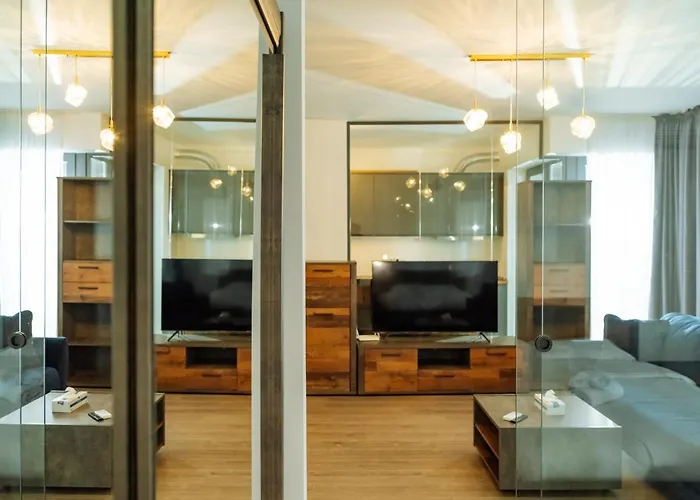 Daire Cloudview - Aviatiei, Private Underground Parking *