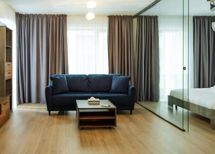 Apartament Cloudview - Aviatiei, Private Underground Parking *